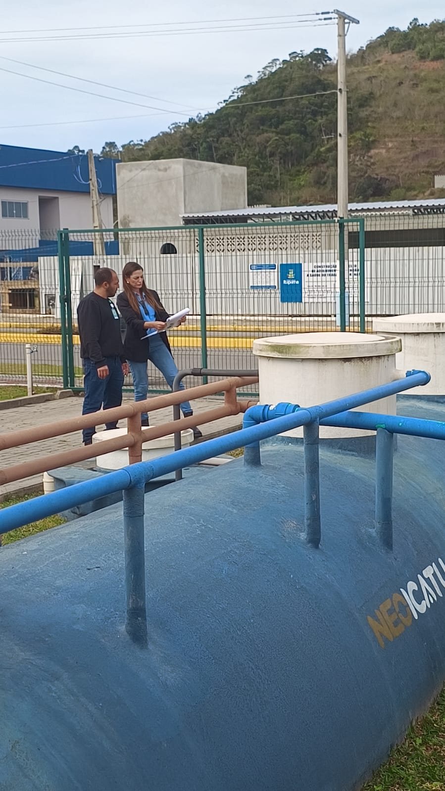 Controle e Manutenção de ETE (Estação de Tratamento de Efluentes)